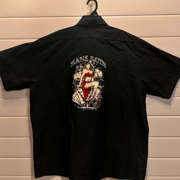 Red Kap / Lucky 13 - Mens XXL - Button up Shirt - Picture 6 of 8